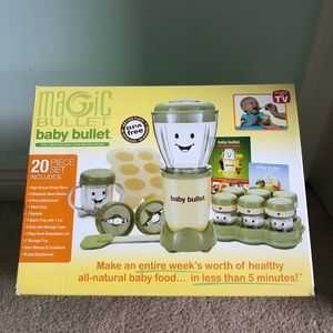 Brand new never used Baby bullet